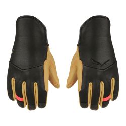 Rukavice SALEWA W Ortles leather gloves black out