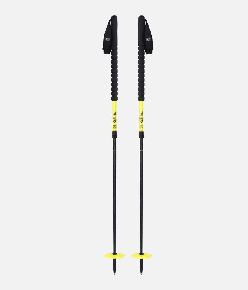 Skialpinistické paličky BLACK CROWS Duos black/yellow