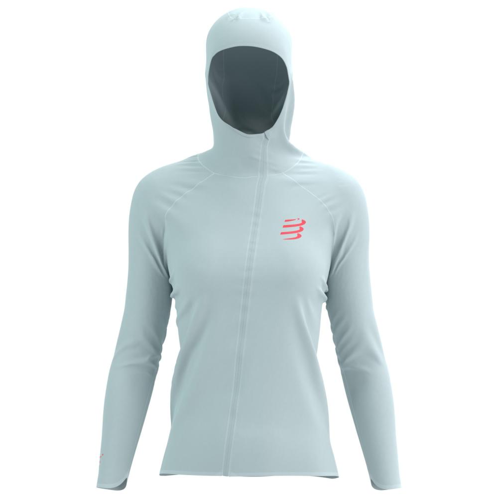 Bunda COMPRESSPORT Hurricane Waterproof 10/10 Jacket W grey dawn