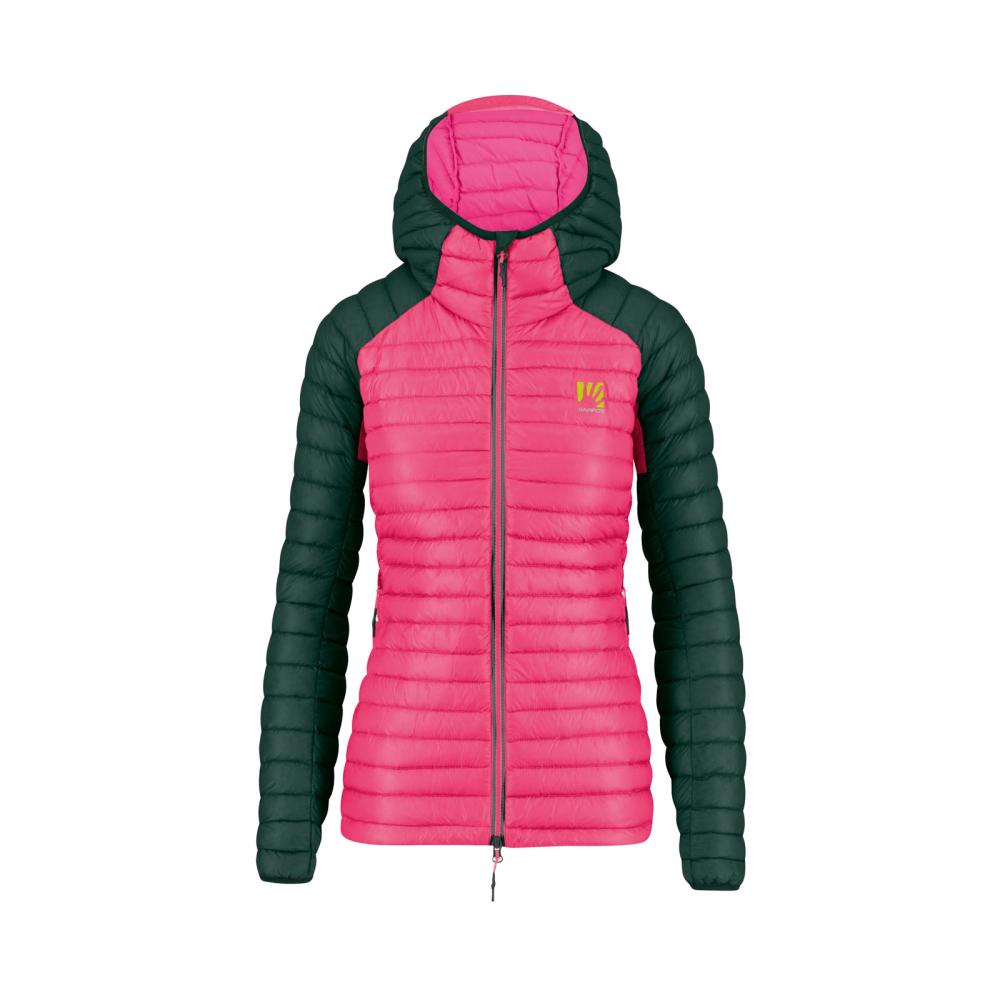 Bunda KARPOS Alagna Down W fandango pink/jungle green