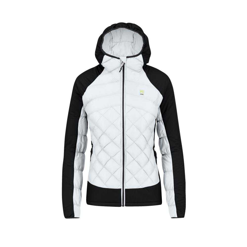 Bunda KARPOS Lastei Active Plus W JKT bright white/black