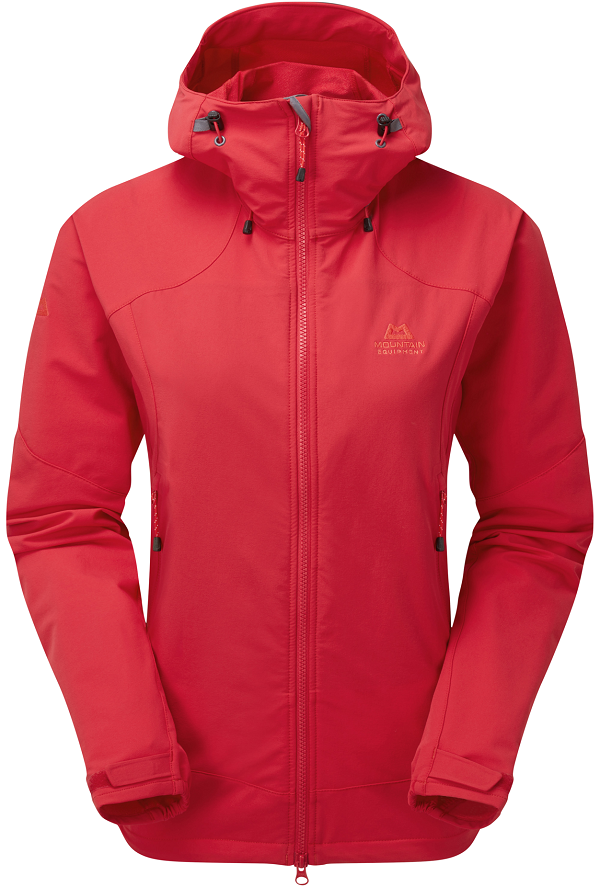 Bunda MOUNTAIN EQUIPMENT W´s Frontier hooded jacket capsicum red
