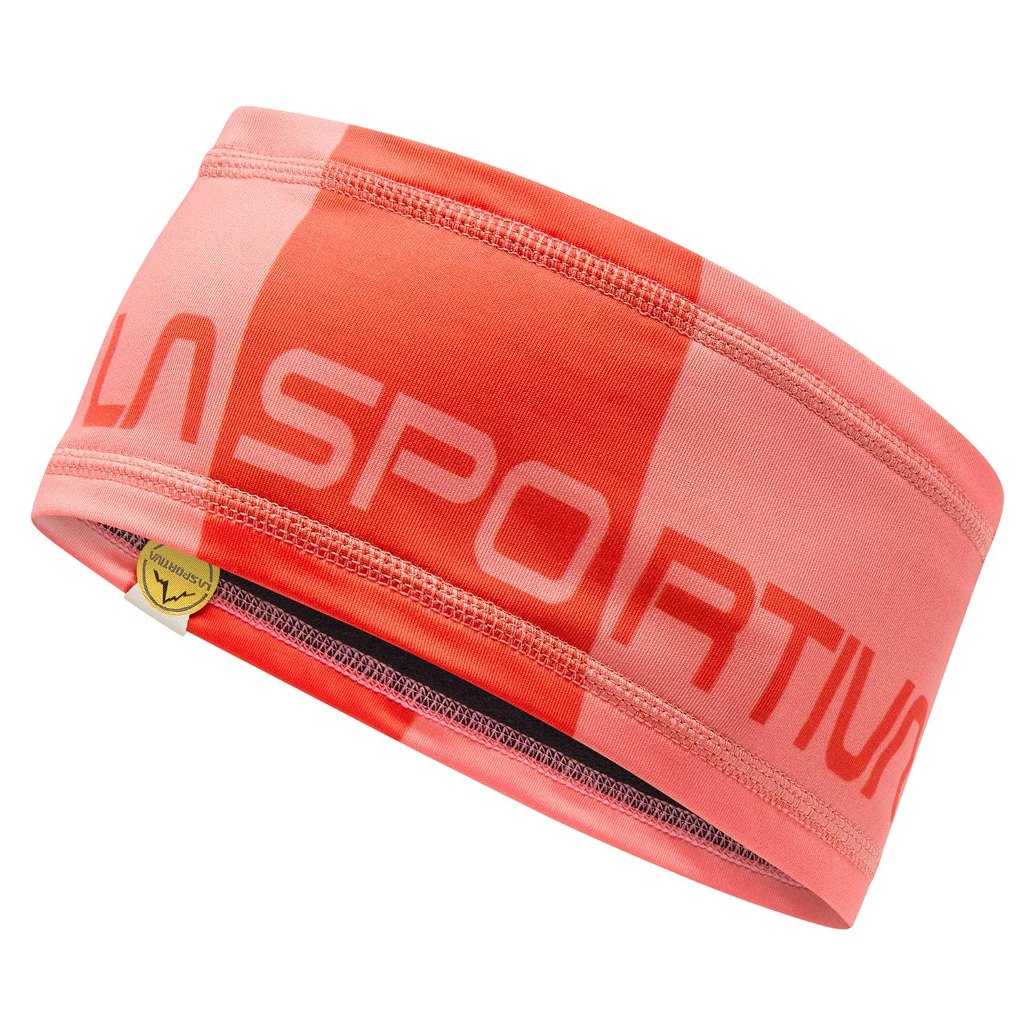elenka LA SPORTIVA Diagonal Headband flamingo/cherry tomato