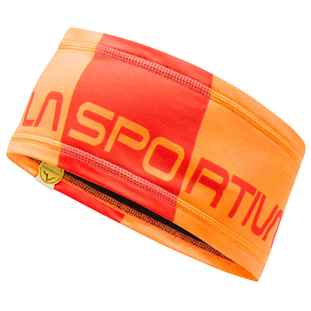 elenka LA SPORTIVA Diagonal Headband papaya/cherry tomato