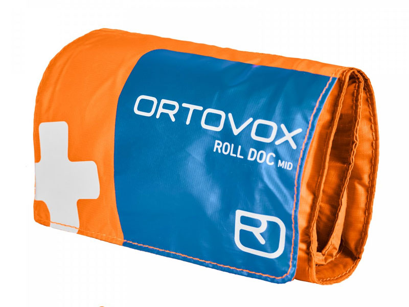 Lekárnička ORTOVOX First Aid Roll Doc Mid shocking orange