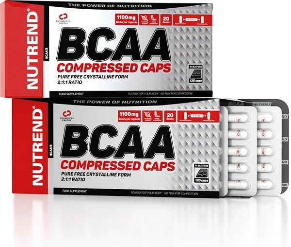 NUTREND BCAA Compressed Caps 120 cps