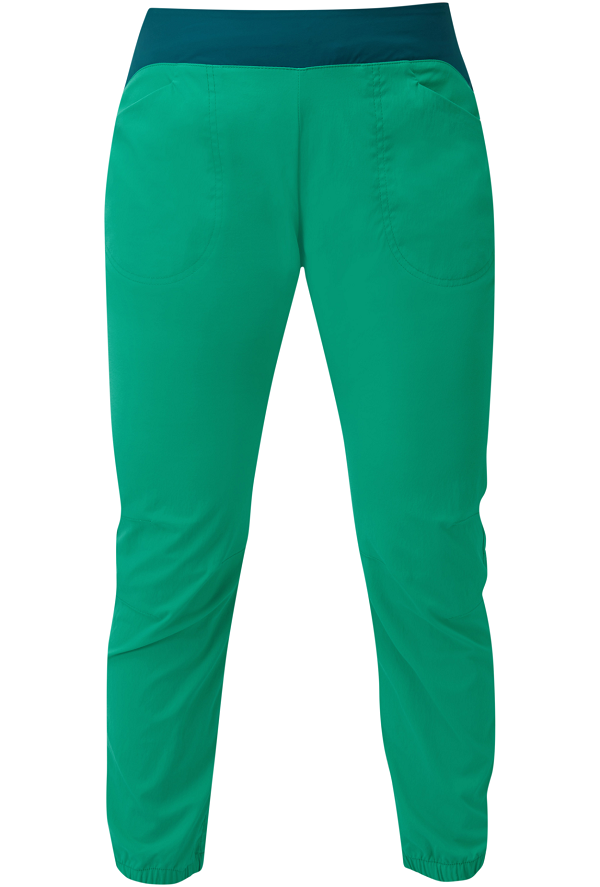 Nohavice MOUNTAIN EQUIPMENT W´s Dihedral Crop pant deep green
