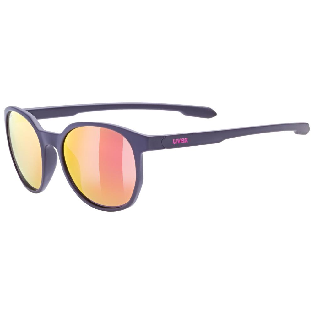 Okuliare UVEX LGL 54 blue matt/mirror purple