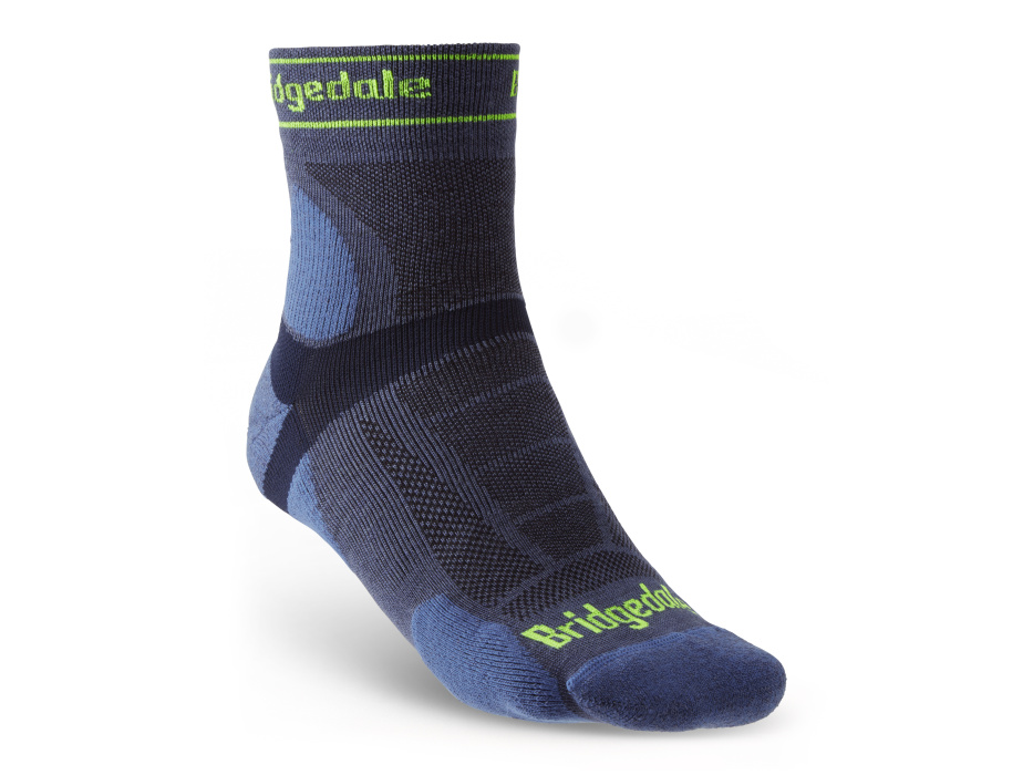 Ponoky BRIDGEDALE Trail Run UL T2 MS 3/4 crew blue