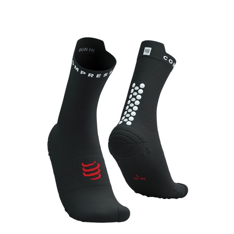 Ponoky COMPRESSPORT Pro Racing Socks v4.0 Run High black/white