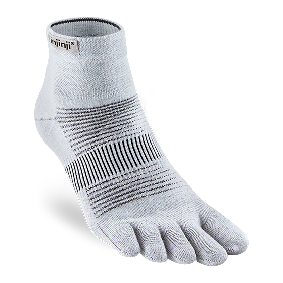 Ponožky INJINJI Run LW MiniCrew gray