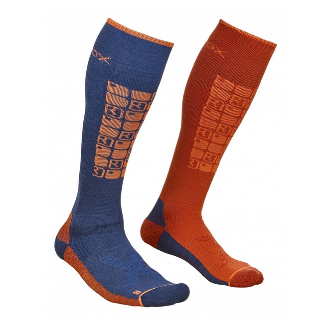 Ponožky ORTOVOX Ski Compression Socks night blue