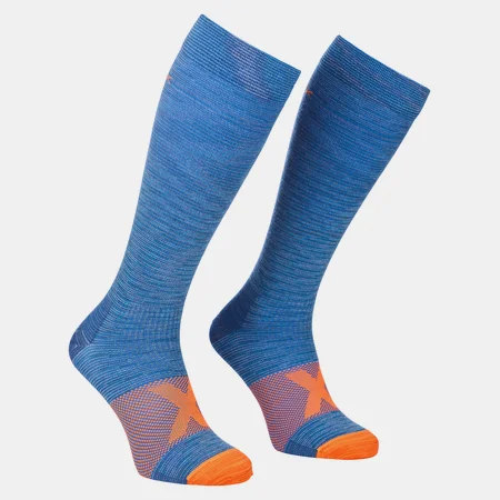 Ponožky ORTOVOXTour Compression long sock safety blue