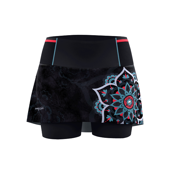 Suk�a CRAZY IDEA skort voltage woman mandala