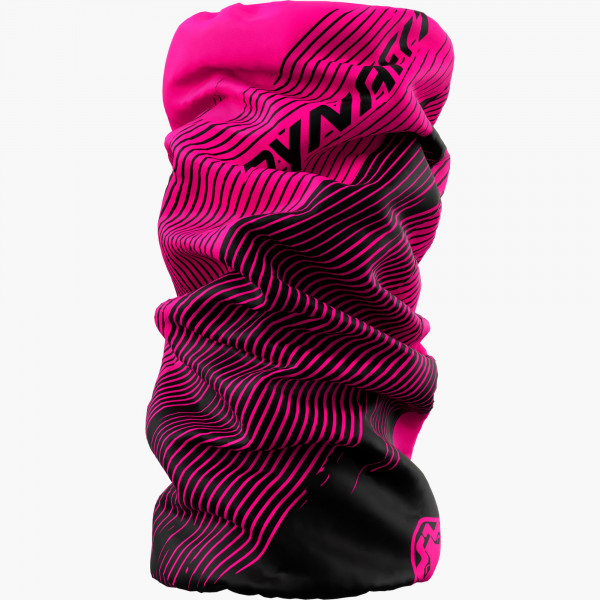Nákrčník DYNAFIT Logo neck gaiter pink glo