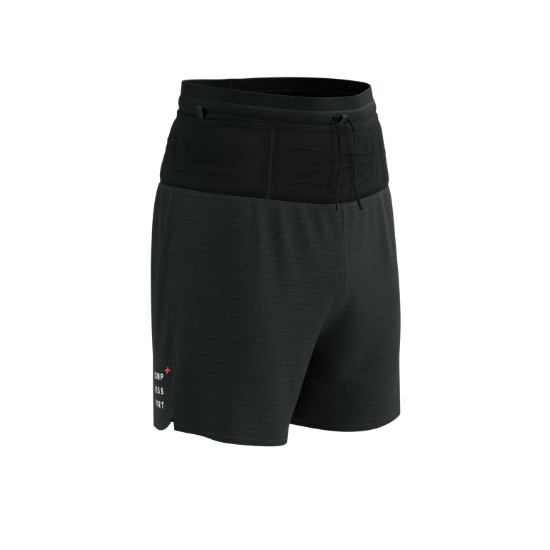 ortky COMPRESSPORT Trail Racing Overshort M black