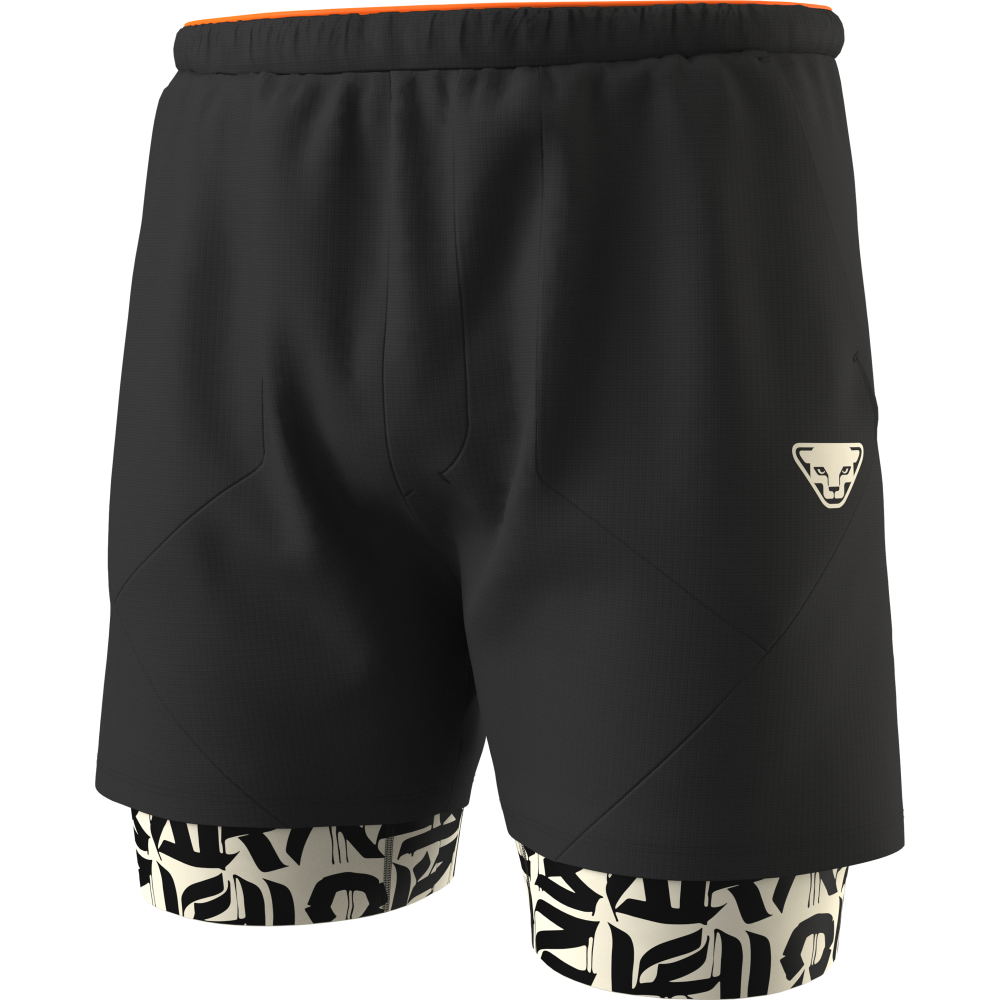 �ortky DYNAFIT Trail 2in1 Shorts M black out overcast