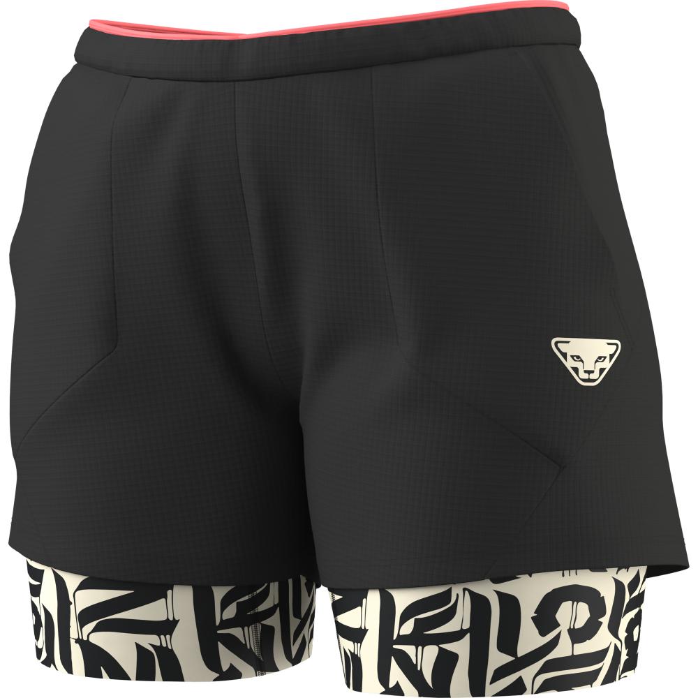 �ortky DYNAFIT Trail 2in1 Shorts W black out overcast