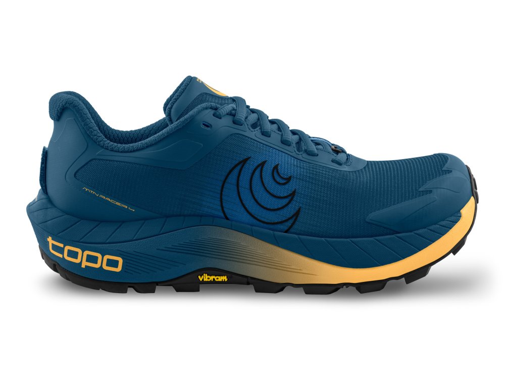 Topnky TOPO ATHLETIC M MTN Racer 4 navy/orange