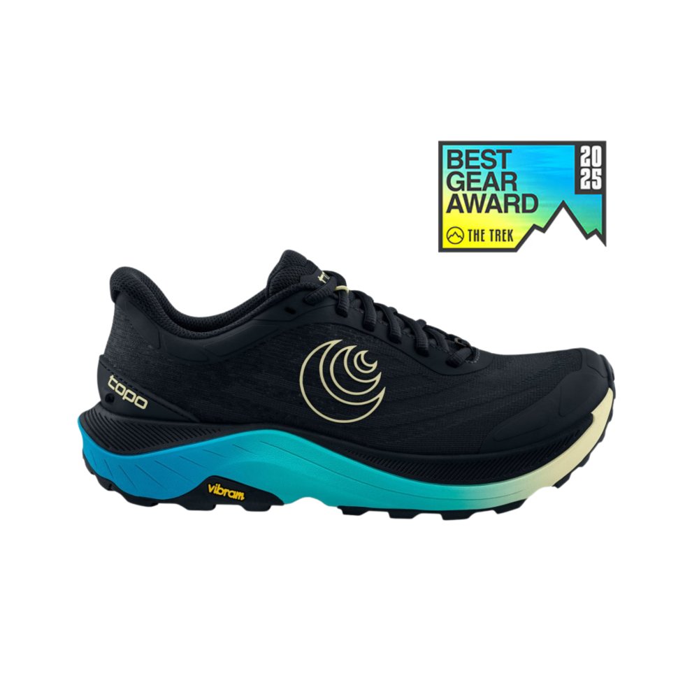 Topnky TOPO ATHLETIC W Ultraventure 4 Wide black/lime