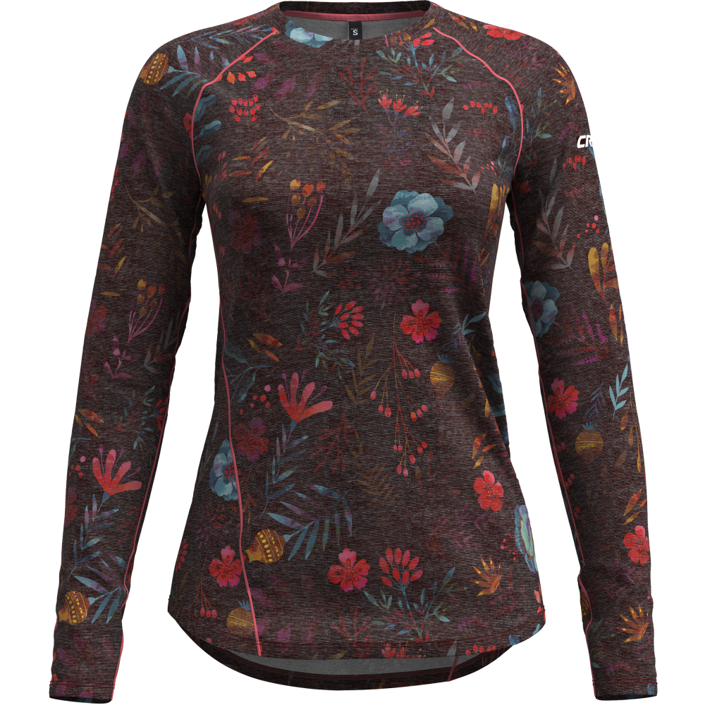 Triko CRAZY Long sleeved aria W flower