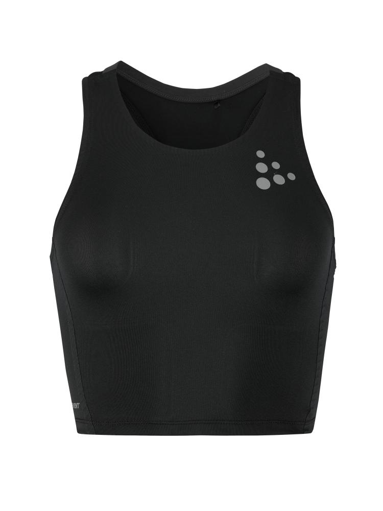 Triko CRAFT Pro Hypervent crop top 2 W black