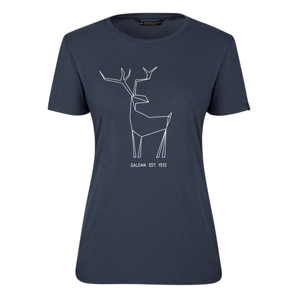 Tričko SALEWA Deer Dry W t-shirt navy