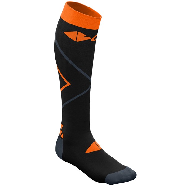 Ponožky CRAZY IDEA Energy socks orange