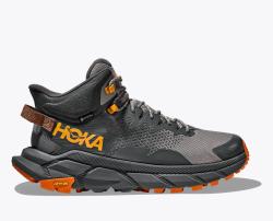 Topnky HOKA M Trail Code GTX blue castlerock / persimmon orange