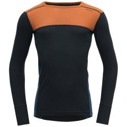 Triko DEVOLD Lauparen merino 190 man flame/ink