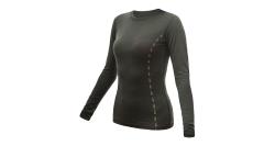 Triko SENSOR W Merino Air dmske DL olive green 