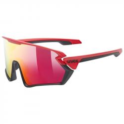 Okuliare UVEX Ss 231 red black mat s3 