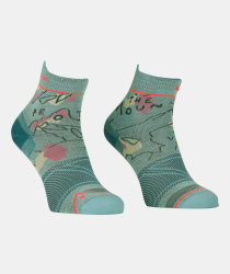 Ponoky ORTOVOX W Alpine Light quarter socks ice waterfall