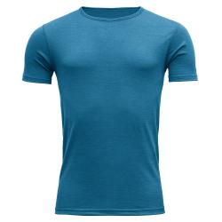 Triko DEVOLD Breeze merino 150  blue melange