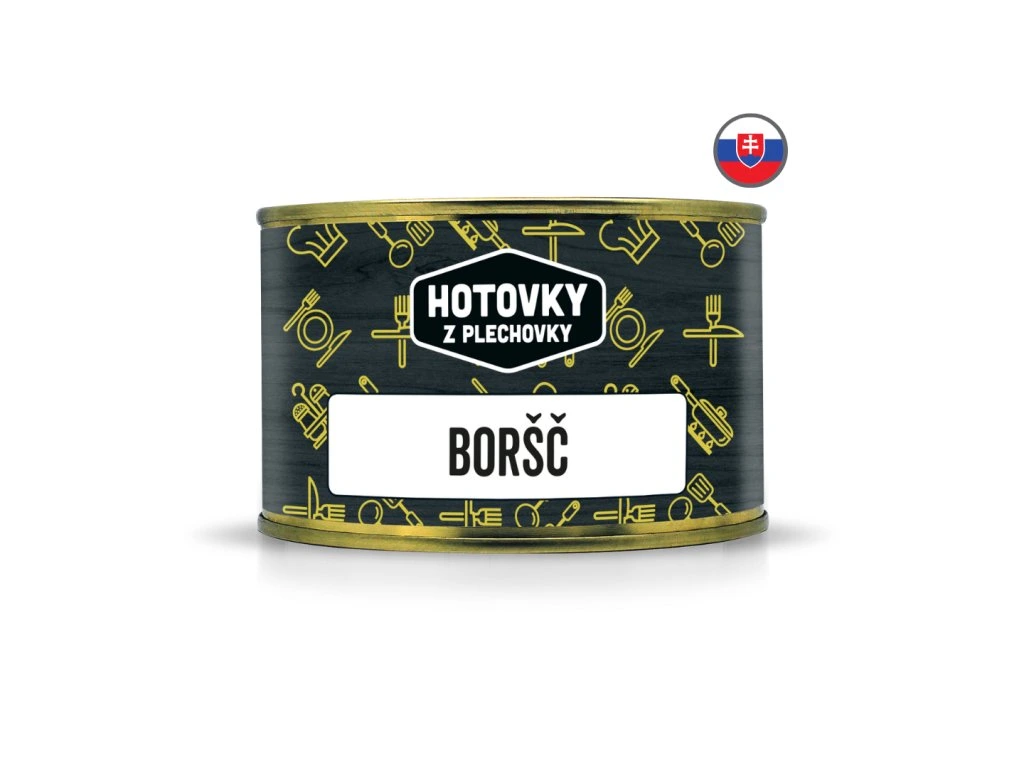 Bor HOTOVKY Z PLECHOVKY 400m