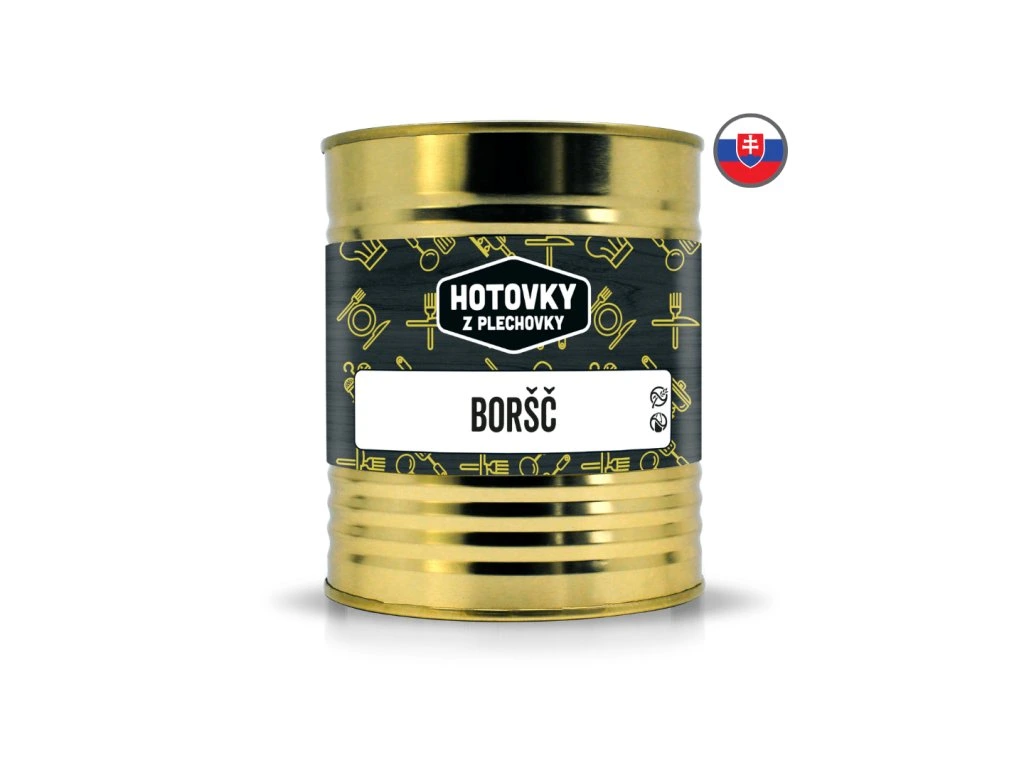 Bor HOTOVKY Z PLECHOVKY 800m