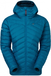 Bunda MOUNTAIN EQUIPMENT Earthrise hooded jacket mykonos blue