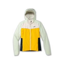 Bunda BROOKS High Point WP Jacket W lemon/green