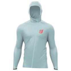 Bunda COMPRESSPORT Hurricane Waterproof 10/10 Jacket grey dawn