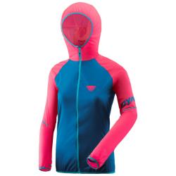 Bunda DYNAFIT Alpine Wind 2 W JKT fluo pink