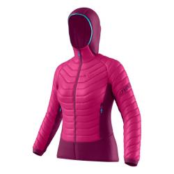 Bunda DYNAFIT TLT Light Insulation W Hooded JKT flamingo