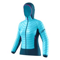 Bunda DYNAFIT TLT Light Insulation W Hooded JKT silvretta