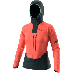 Bunda DYNAFIT Traverse DST W JKT hot coral