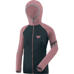 Bunda DYNAFIT Alpine Wind 2 W Jkt mokarosa