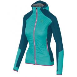 Bunda KARPOS Alagna Plus Evo tyrkysov/modr/ruov