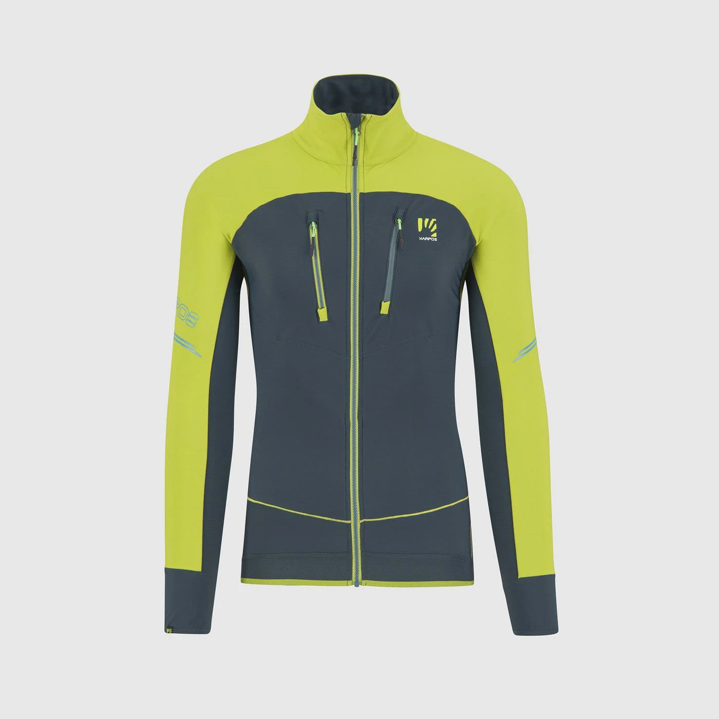 Bunda KARPOS Alagna Evo JKT forest/kiwi colada