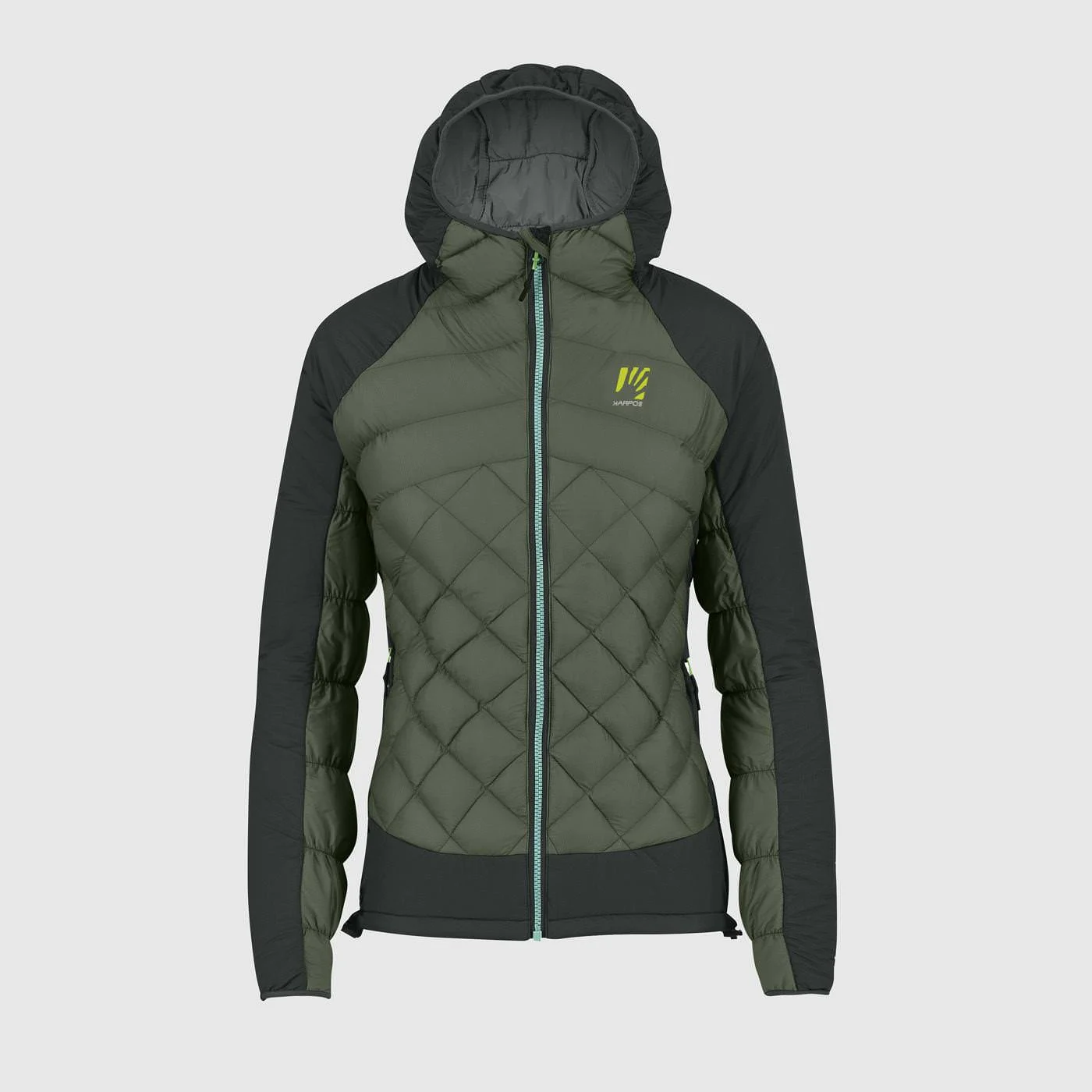 Bunda KARPOS Lastei Active Plus dmska Thyme/Black Sand   