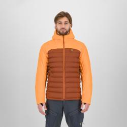 Bunda KARPOS Sass Dortiga Hoodie JKT mahogany/vibr.orange