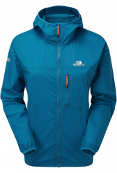 Bunda MOUNTAIN EQUIPMENT W�s Aerofoil Full zip jacket alto blue