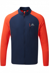 Mikina MOUNTAIN EQUIPMENT Trembler Jacket medieval/cardinal orange